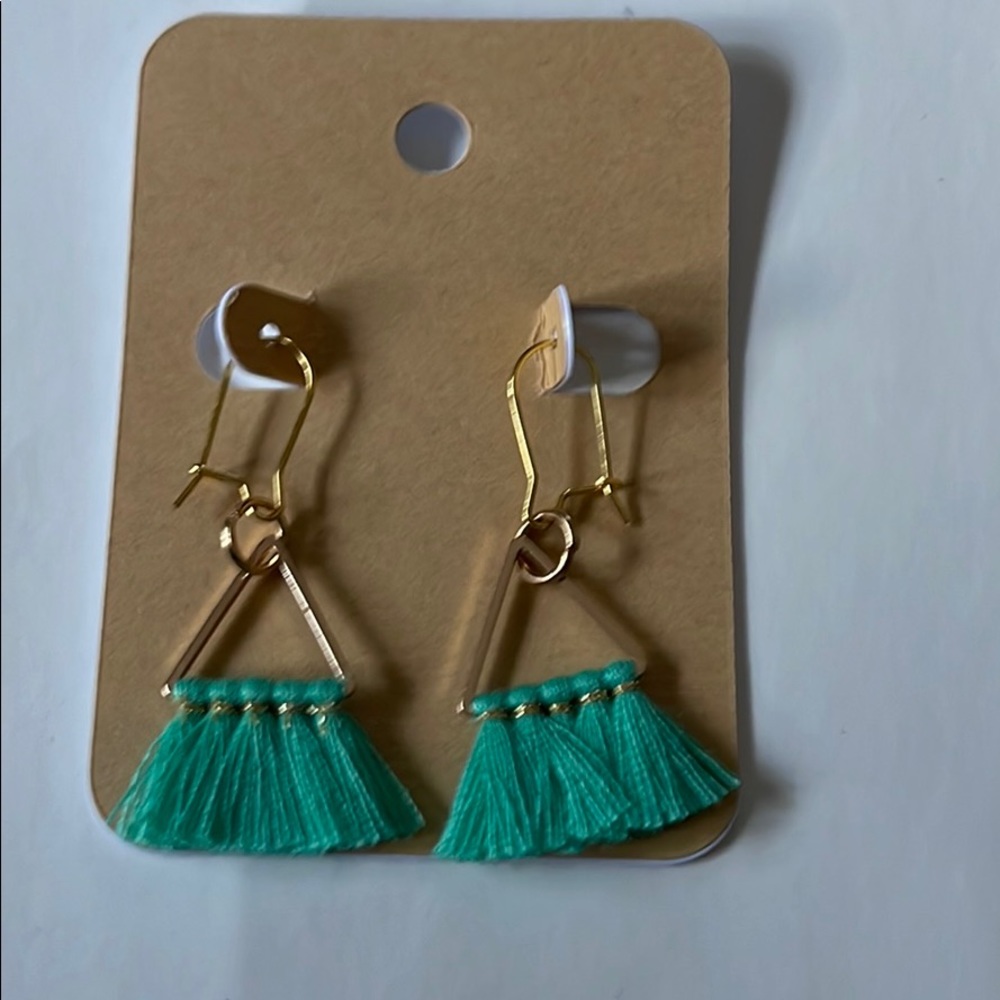 Hand-made earrings